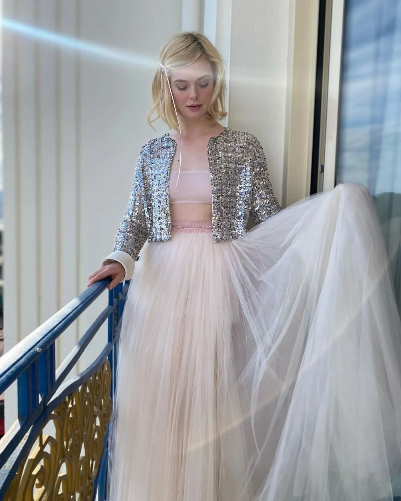 Elle Fanning at LOreal Paris Lights on Women Awards Photoshoot 20245